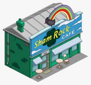 Tapped Out Sham Rock Cafe - The Simpsons