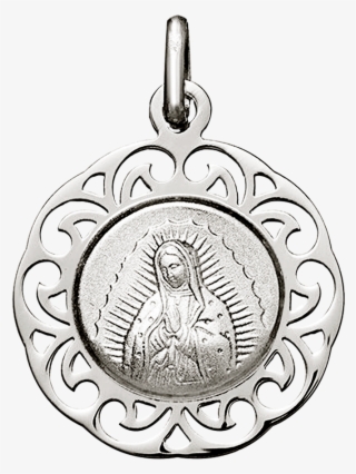 Iniciomedallas De Platamedalla Virgen De Guadalupe - Locket