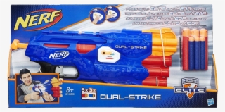 B4620 Nerf Dual Strike Gun Basic - Nerf Guns Dual Strike