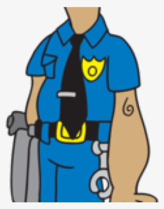 The Simpsons Clipart Police Officer - Police Simpsons Officer Lou
