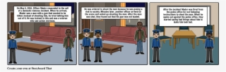 Police Officer Fired - Cartoon
