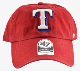 Texas Rangers Red '47 Mlb Dad Hat - Baseball Cap