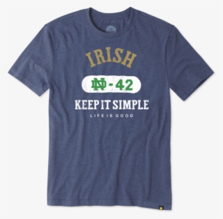 Men's Notre Dame Irish Cool Tee - West Virginia Vs Virginia Tech Funny