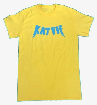 Image Of Katpif Yellow And Blue Storm Tee - Active Shirt