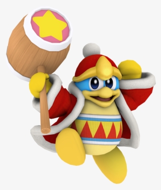 A Render Of An Edited Ssbb Dedede Model Made To Better - Ssbb Renders