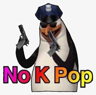 No Anime Penguin - No Kpop Penguin