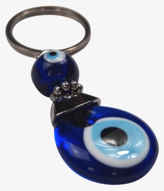 Nazar - Türkisches Auge - Schlüsselanhänger Blau - Occhio Di Allah Portachiavi