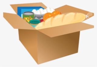 Box Clipart Canned Food - Illustration