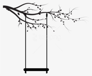 Free Png Swing Silhouette Png - Silhouette Of A Swing