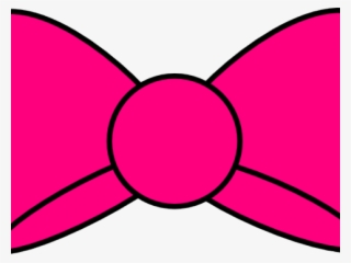 Minnie Mouse Clipart Bow - Pink Minnie Mouse Bow Png