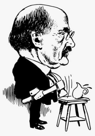 Hammer Stool Man - Cartoon
