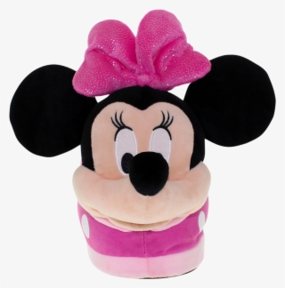 Minnie Mouse Character Figural Plush Slippers - Plush