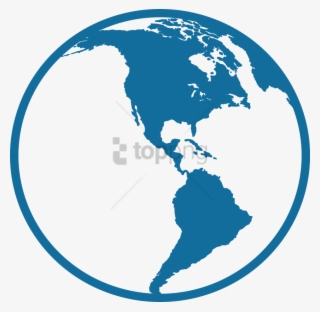 Free Png North And South America Icon Png Image With - World Map