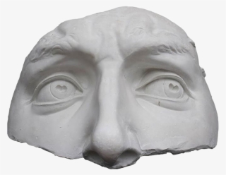 #statue #face #mask #stone #art #grey #white #gray - Aesthetic Mask Png
