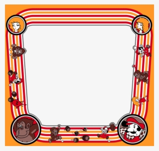 Donkey Kong Bezel - Donkey Kong Arcade Machine Logo