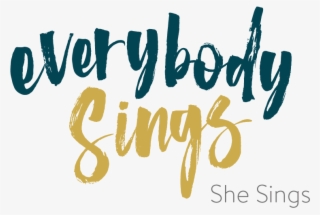Everybody Sings Logo She Sings - All Saints' Community Centre