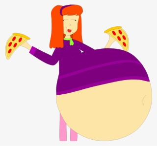 Pizza Stuffing Daphne By Angry - Clipart Of Daphnes