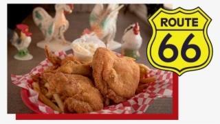 Welcome To Dell Rhea's Chicken Basket - Route 66