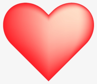 Red Love Heart Logo 4 By Sarah - Heart Shade