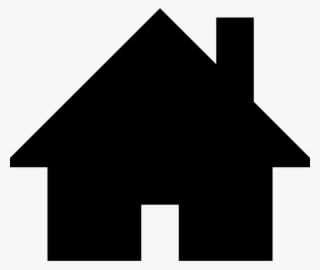 Png File Svg - Home Icon Png Black