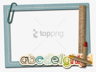 Free Png Kids Polaroid Frame Png Png Image With Transparent - School Frames And Borders Png