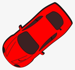 Red Car Icon Top