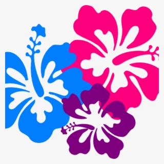 Hawaiian Flowers Clip Art Hawaiian Flower Clip Art - Blue Hawaiian Flower Clipart
