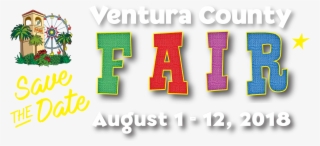 Date Clipart Open House - Ventura County Fair 2018
