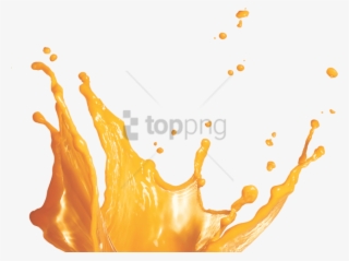 Free Png Orange Juice Splash Png Png Image With Transparent - Splash Juice Png