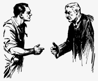 Men Shaking Hands - Old Man Shaking Hands