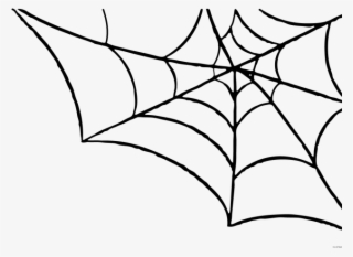 Spider Web Clipart Spooky Spider - Halloween Spider Web Clipart