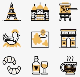 France Symbols - Research And Analysis Icon