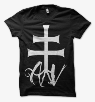 Image Of Antivist Black Cross T-shirt - Chester Bennington T Shirt