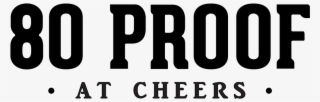 80 Proof Bar And Dining - Black-and-white