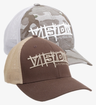 Vision Flexfit Trucker - Vision Flexfit Hat Brown