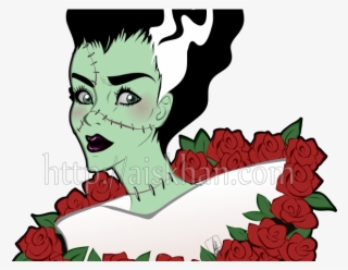 Bride Of Frankenstein Clipart Green Bride - Bride Of Frankenstein Clipart