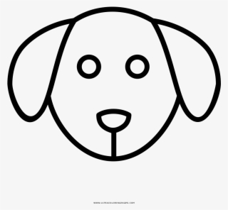 Dog Face Coloring Page - Cara De Perro Para Pintar