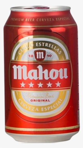 Mahou 5 Estrellas Beer Can 33 Cl Transparent PNG - 1024x1024 - Free ...