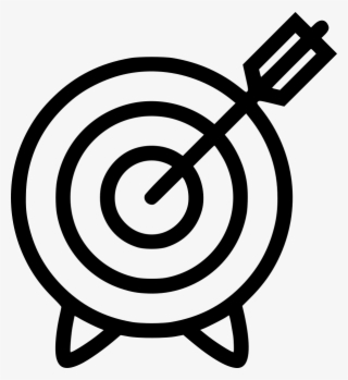 target png icon - goal arrow icon
