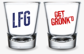 Gronk's Celebration Shot Glasses - Pint Glass