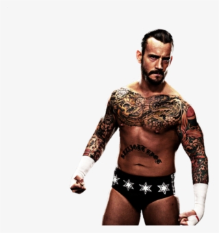 Cm Punk Precise Cut Out Touch-up - Tattoo