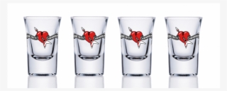 Tom Petty & The Heartbreakers Current Logo Shot Glass - Pint Glass