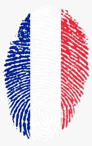 France, France Flag Fingerprint Country Pride Iden - Kuwait National Day 2019