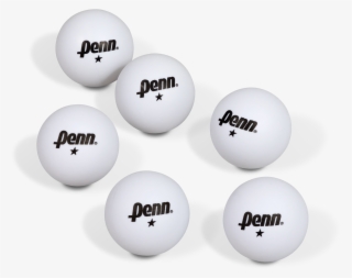 Penn 40mm 1 Star White Table Tennis Balls - Penn Ping Pong Balls