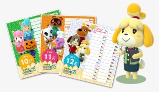 21) Animal Crossing Calendar (oct. Nov.) / Noah's - Cartoon
