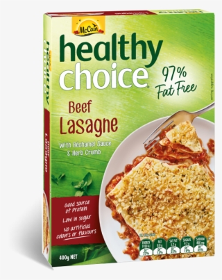 Healthy Choice Beef Lasagne 400g