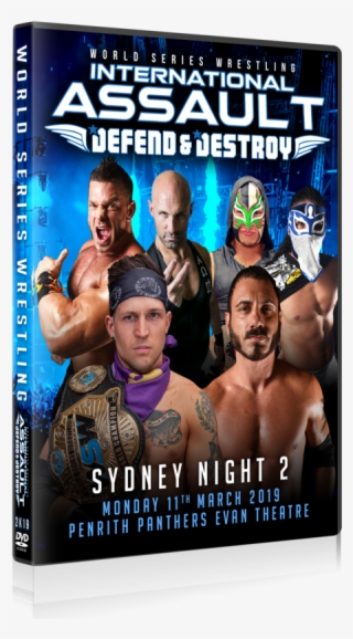 Pre Order Ia Defend & Destroy Dvd Penrith, Sydney - World Series Wrestling