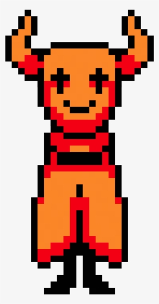 I Was Thinking That It Would Be Good To Start Thinking - Undertale Nacarat Jester Sprite