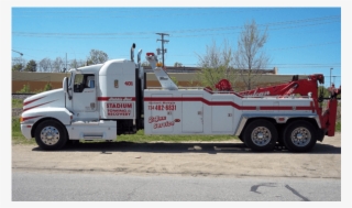 taking care of all your towing needs- near or far - tow truck