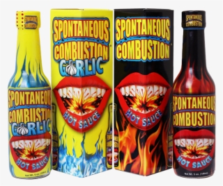Spontaneous Combustion Hot Sauce 2pk $15 - Spontaneous Combustion Hot Sauce